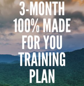 3 month training plan