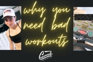 why you need bad workouts