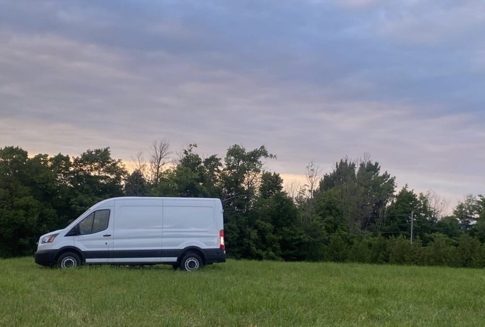 Aesthetics Vs. Practicalities: Our New Ford Transit Van + Our Athletic Lives