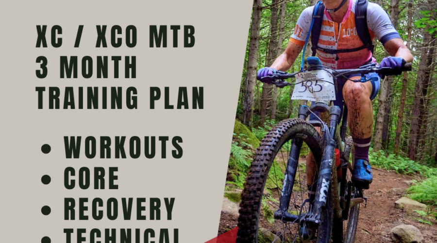 How to Train 3 Months Before Your XC Mountain Bike Race