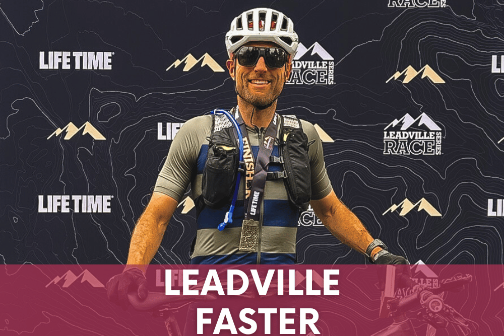Finisher of Leadville 100 mtb race